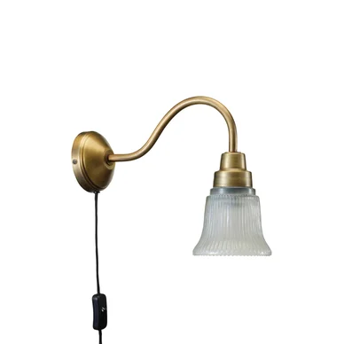 Emmi Vägglampa Antikmässing 34cm