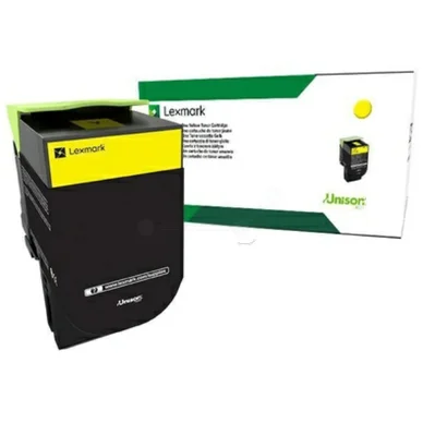Lexmark Tonerkassette gul, 2.300 sider 71B20Y0 Modsvarer: N/A billede