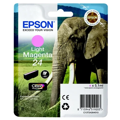 Epson Epson 24 Blækpatron Ljus magenta T2426 Modsvarer: N/A billede