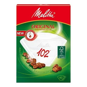 Melitta Kaffefilter 102 Vit 80-pack