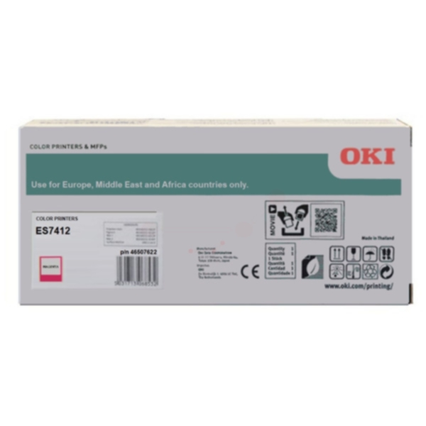 OKI OKI Tonerkassett Magenta 46507622 Tilsvarer: N/A