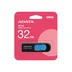 32GB UV128 USB 3.0 Memory Pen, Retractable, Black & Blue