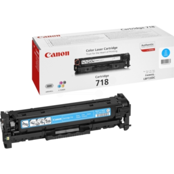 Canon Canon 718C Tonerkassett Cyan 2661B002 Tilsvarer: N/A