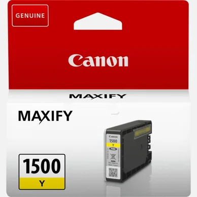 Canon Canon PGI-1500 Y Blækpatron Gul PGI-1500Y Modsvarer: N/A billede