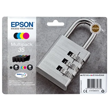 Epson Mustepatruuna MultiPack Bk,C,M,Y T3586 Vastaa: N/A