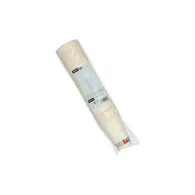 Pappersbägare PAPSTAR 180ml vit (50)