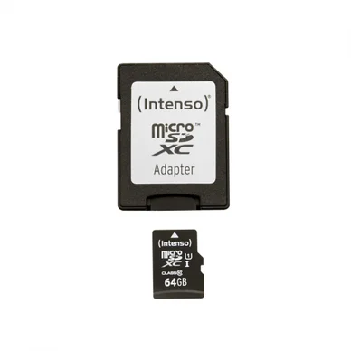 Intenso Intenso Micro SD 64GB UHS-I Premium 4034303019861 Modsvarer: N/A billede