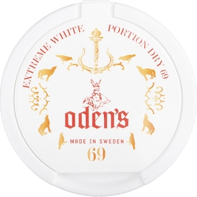 Odens Snus alt Odens Extreme No69 White Dry