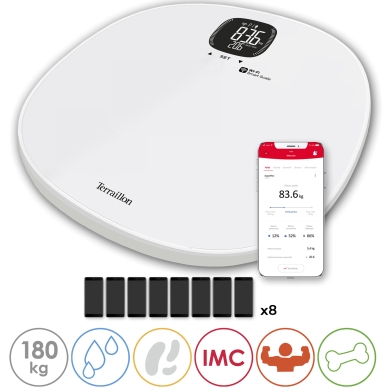 Terraillon Personvåg Master Form Wifi