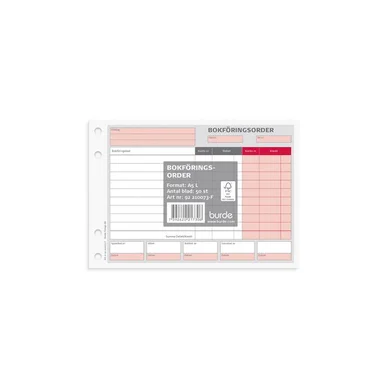 Other Lomake kirjausmääräys A5L 50 lehteä 92210073 Vastaa: N/A