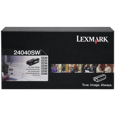 Lexmark Toner sort Return Program 2.500 sider 0024040SW Modsvarer: N/A