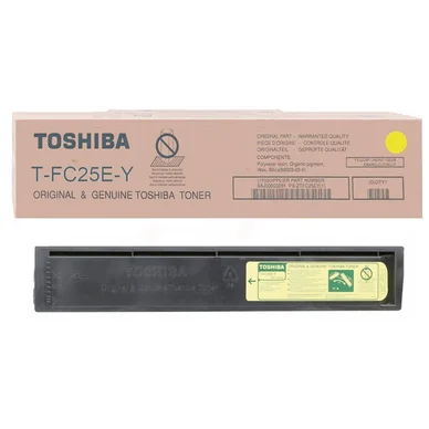 TOSHIBA TOSHIBA T-FC 25 EY Tonerkassette Gul 6AJ00000081 Modsvarer: N/A