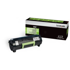 LEXMARK 502 Tonerkassette sort