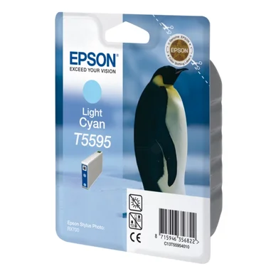 Epson Epson T5595 Blækpatron Ljus cyan T5595 Modsvarer: N/A