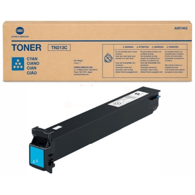 Konica Minolta Konica Minolta TN-213 C Tonerkassette Cyan A0D7452 Modsvarer: N/A