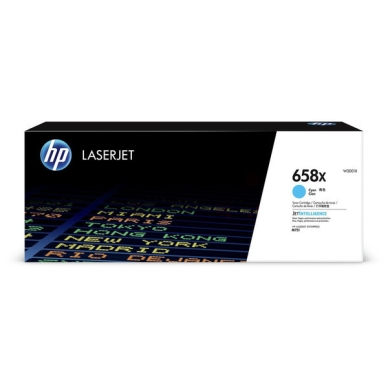 HP alt HP 658X Toner cyaan