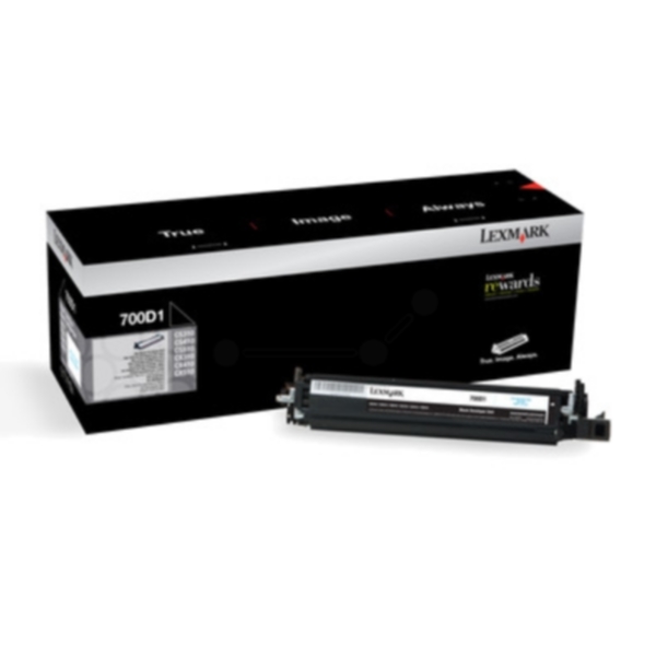 Lexmark Lexmark 700D1 Developer Svart 70C0D10 Tilsvarer: N/A