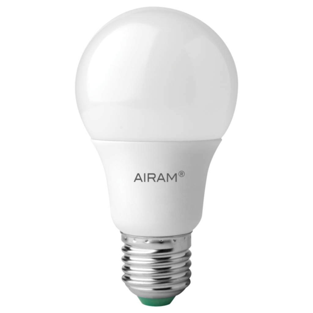AIRAM LED-pære frostet E27 5,5W 2800K 470 lumen