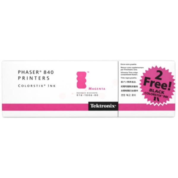 Färgstix 5 st magenta + 2 st svart 5.900 sidor