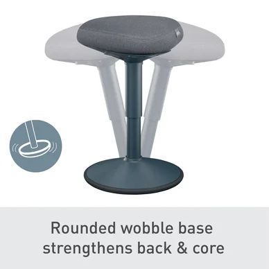 Leitz Ergo Active Sittpall mörkgrå