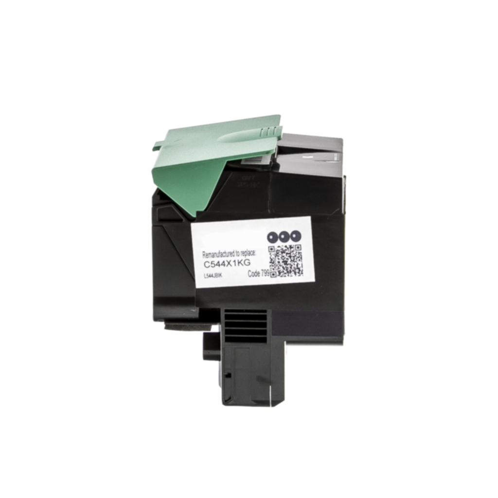 WL Tonerkassett, erstatter Lexmark C544X1KG, svart, 6.000 sider TLU650 Tilsvarer: C544X1KG