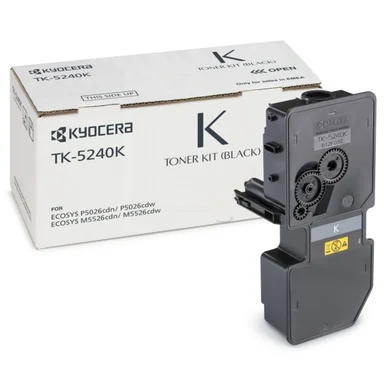 Kyocera Värikasetti musta, 4,000 sivua TK-5240K Vastaa: N/A