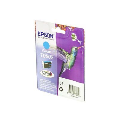 EPSON alt EPSON T0802 Blekkpatron cyan