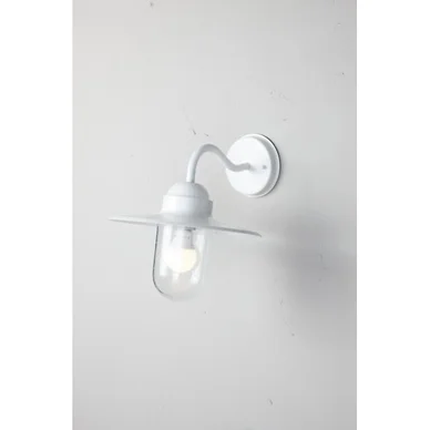 Arvika väggarmatur IP44 vit (ej bestyckad E27 max 60W)