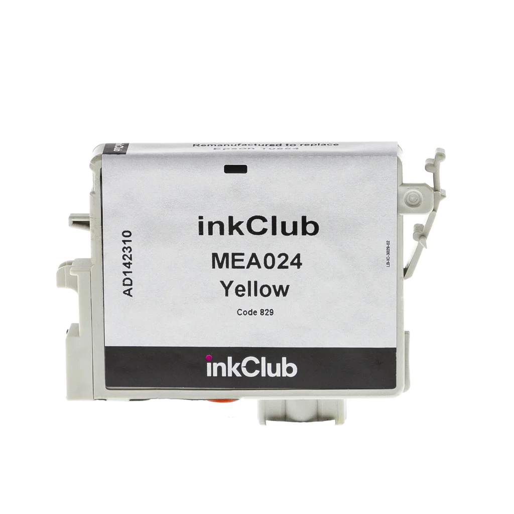 inkClub Bläckpatron gul, ersätter Epson T0554 MEA024 ersätter T0554