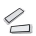 DU46008-2 HEPA-filter kompatibelt med Roborock 2-pack
