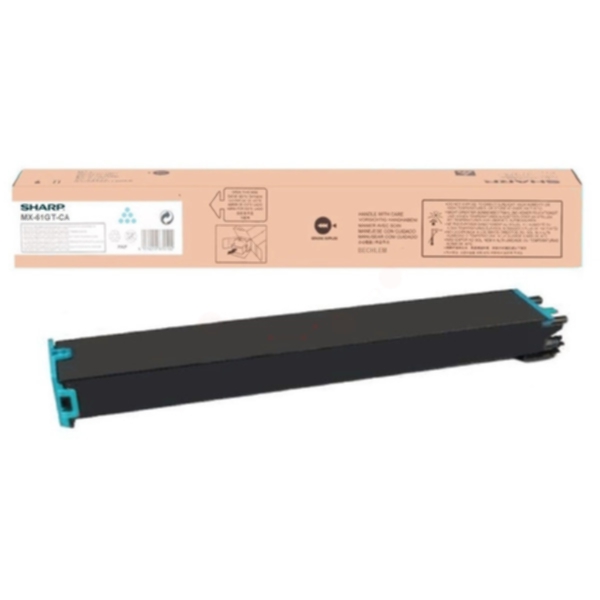 Sharp Tonerkassett cyan 24.000 sider MX60GTCA Tilsvarer: N/A