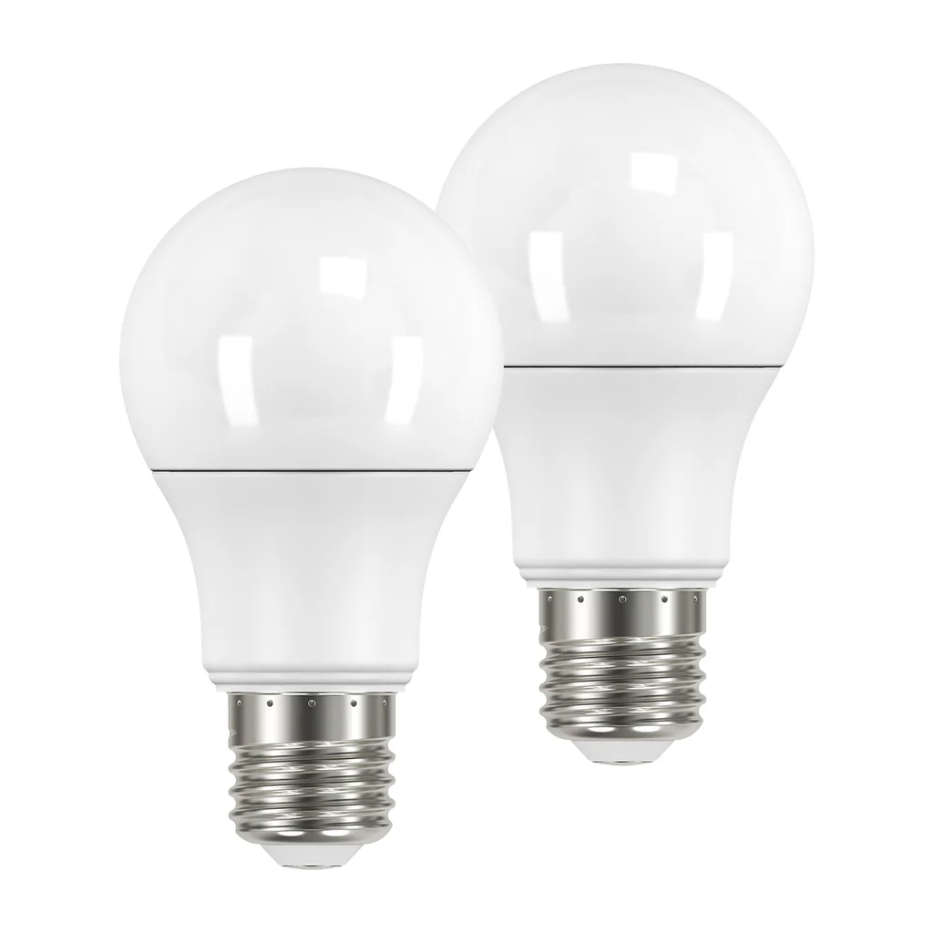 Lampa E27 4,9W LED 2700K 470 lumen 2-pack