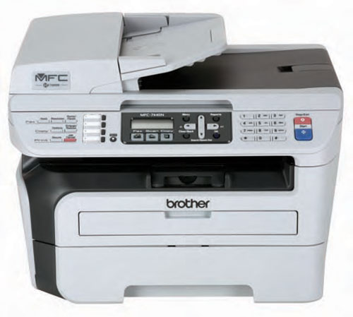 BROTHER BROTHER MFC 7440N - toner och papper