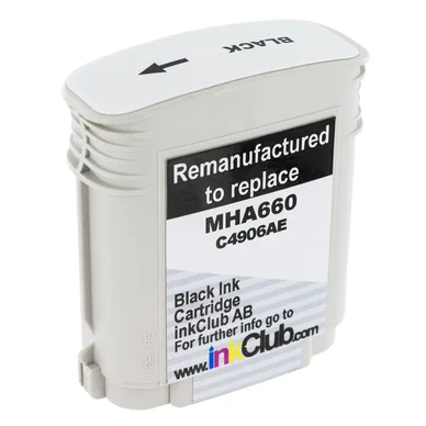 Bläckpatron, ersätter HP 940XL, svart, 72 ml