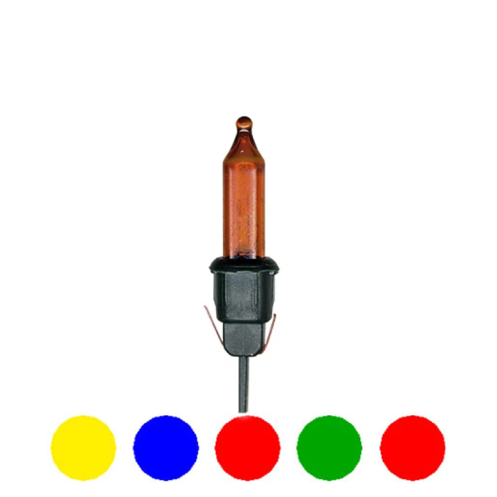 Star Trading färgade pisellolampor push-in 0,19W 3V, 5-p