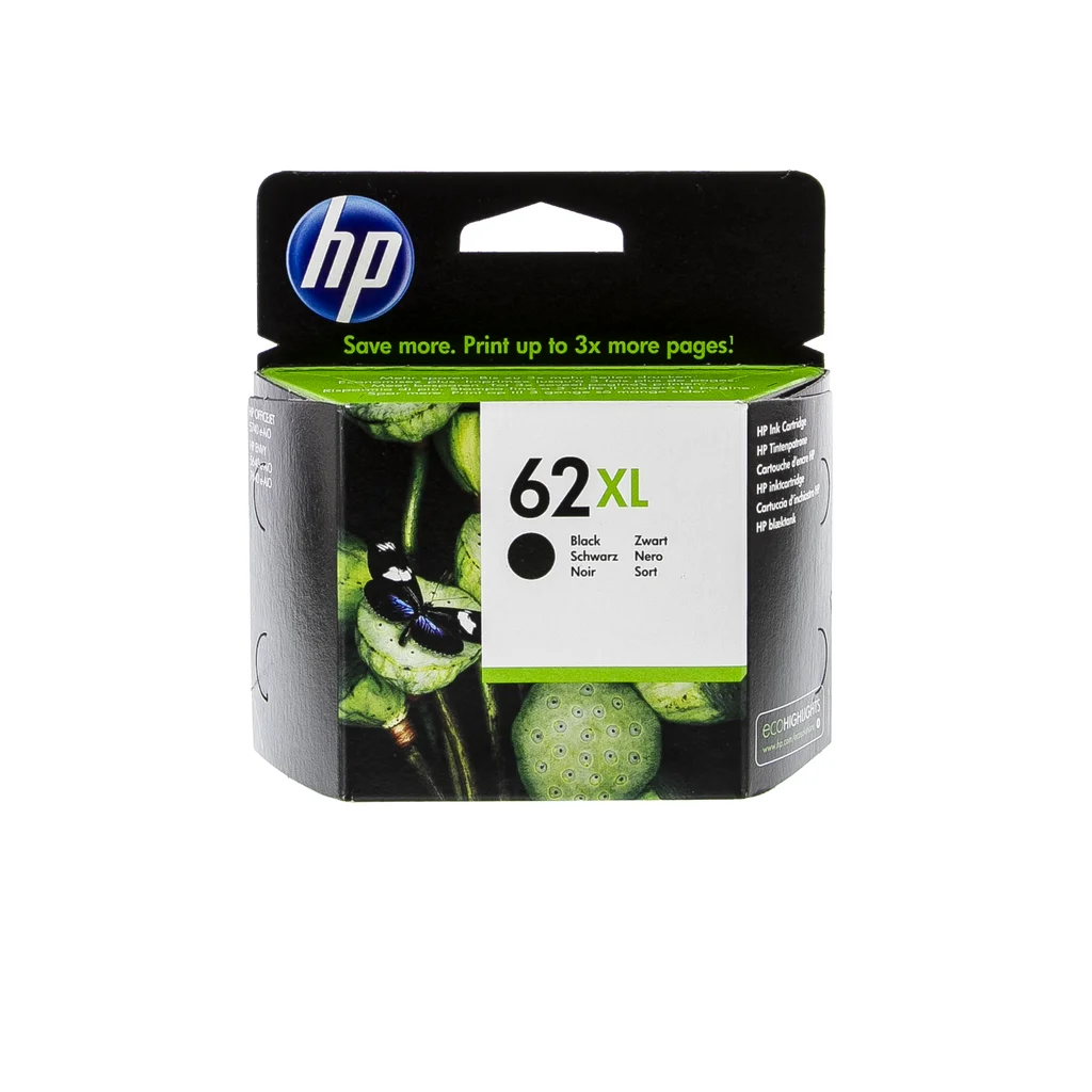 HP 62XL Bläckpatron Svart