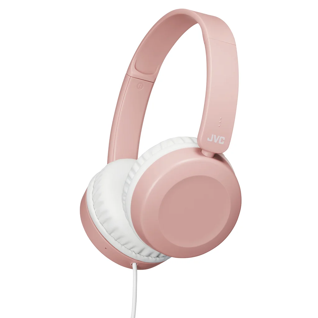 JVC Headphones On ear wired Pink