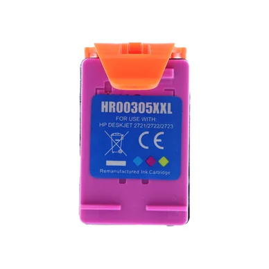 WL Blækpatron 3-farve, erstatter HP 305XXL CA-305XXL-CMY Modsvarer: 3YM63AE