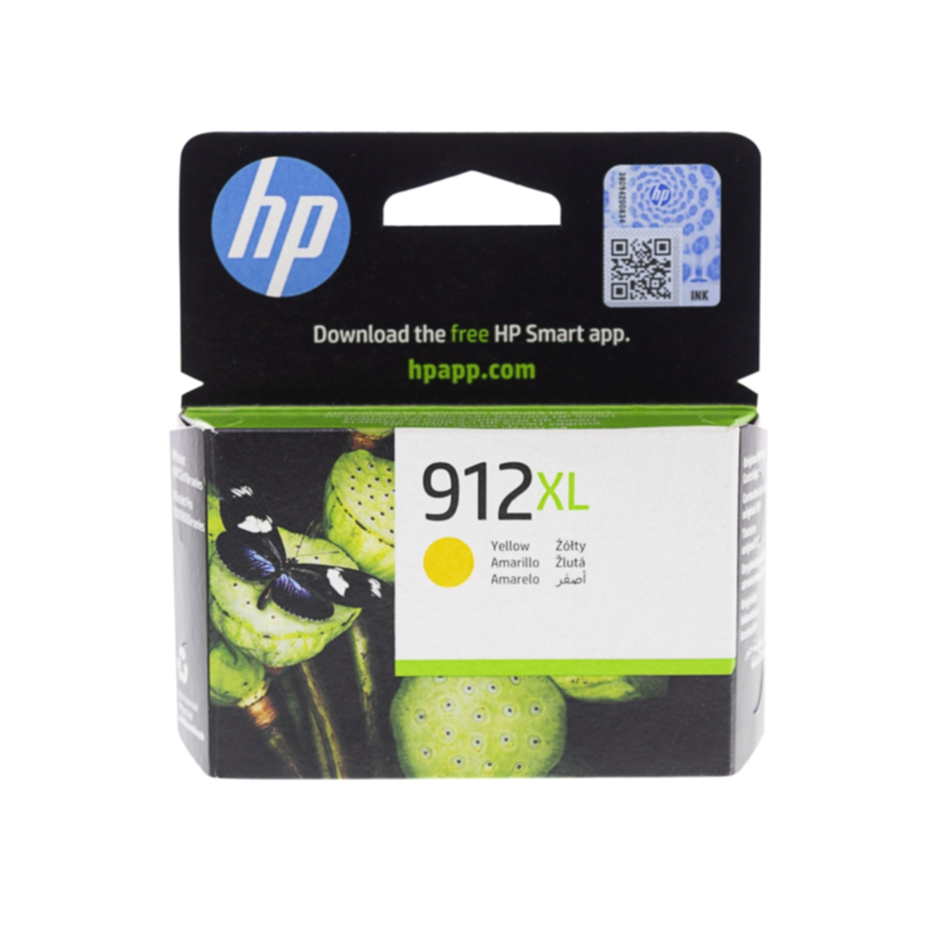 HP HP 912XL Blekkpatron gul 3YL83AE Tilsvarer: N/A