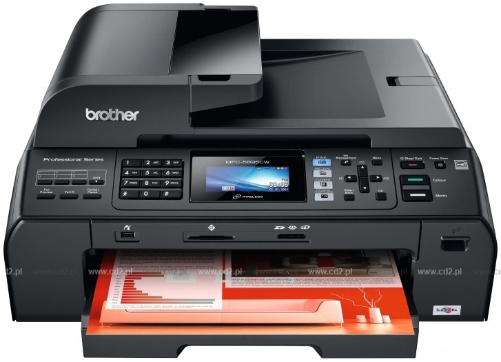 BROTHER BROTHER MFC 5895CW – bläckpatroner och papper