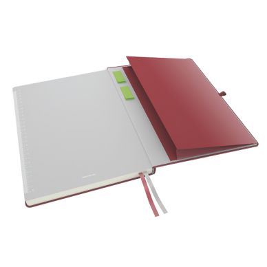 Leitz alt Notizbuch Complete A4 kariert 96g / 80 Seiten rot