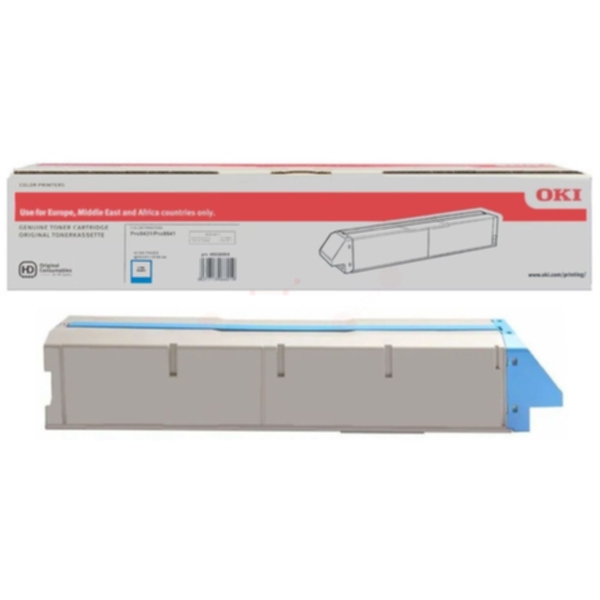OKI OKI 9431 Tonerkassett Cyan 45536555 Tilsvarer: N/A