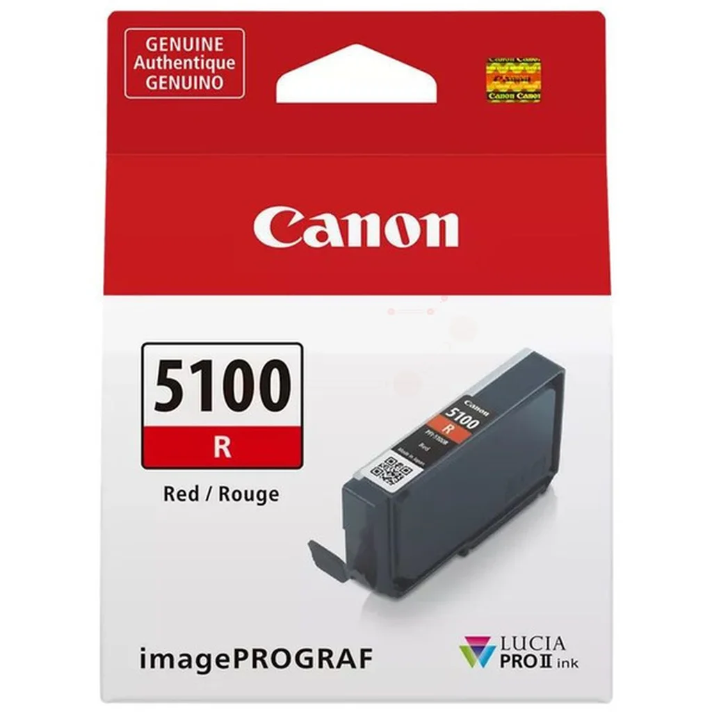 Canon PFI-5100 Bläckpatron Röd