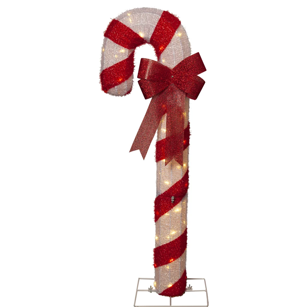 Utomhusdekoration CandyCane 120cm