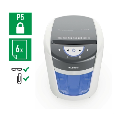 Leitz Dokumentförstörare IQ OptiMax HomeOffice 225 P5
