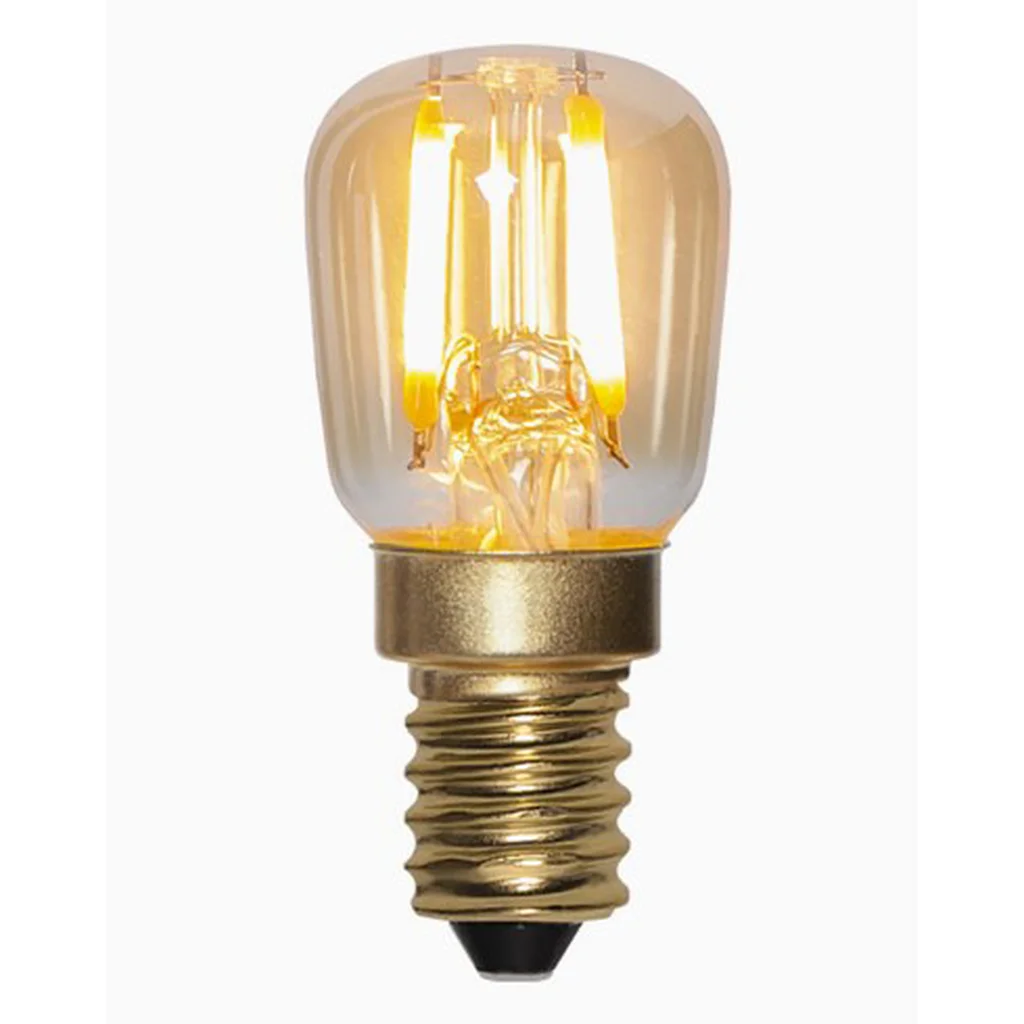 Päronlampa LED E14 0,5W 2000K 30 lumen