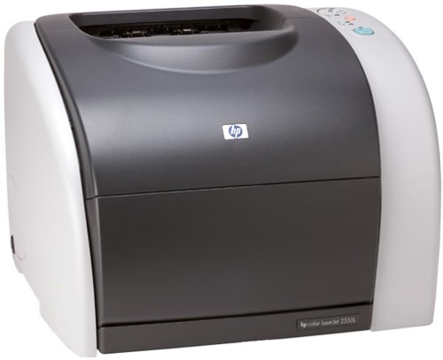 HP HP Color LaserJet 2550L - toner och papper