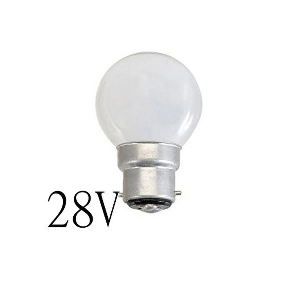 Lågvoltslampa glöd B22d 40W 28V