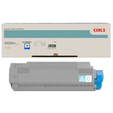 OKI OKI Tonerkassette Cyan 45862821 Modsvarer: N/A billede