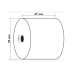 Kvittorulle 57x70x12mm - 40m, 10-pack